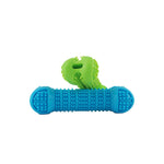 Jouet Brosse à Dents Silicone Os Chien — Nettoyage Dentaire Ludique & Naturel 4