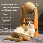 Griffoir Vertical Sisal Résistant — Anti-Effilochage Auto-Stimulation Chat 3