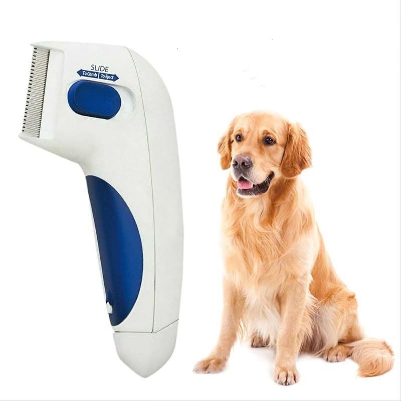 Peigne Électrique Beauté Chat Chien — Brosse Toilettage Poils Courts Longs