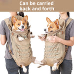 Sac à Dos Respirant Spécial Chien Moyen — Transport Confort Outdoor Premium 2