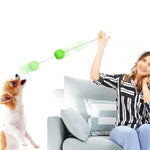 Balle Citrouille Squeaky Chien — Jouet Dentition Mâcher Couineur Plastique 8