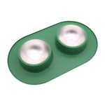 Gamelle Silicone Inox Anti-Dérapante — Bol Anti-Éclaboussures Chien Chat 6