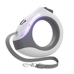 Laisse Rétractable Chien Lumineuse LED — Anneau Lumineux Sécurité Nocturne 5