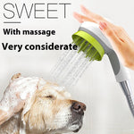 Pomme de Douche Brosse Massage Chien — Tête Shower Toilettage Professionnel 8
