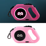 Laisse Rétractable Chien LED Automatique — Promenade Nocturne Sécurisée & Stylée 8