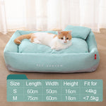 Nid Chat Semi-Fermé — Coussin Tapis Confort Douillet Toutes Saisons 7