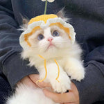 Chapeau Tricoté Chat Chien — Costume Drôle Halloween Noël Anniversaire Kawaii 5