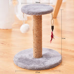 Griffoir Sisal Vertical Chat — Durable Anti-Effilochage Jouet Protection Meubles 3