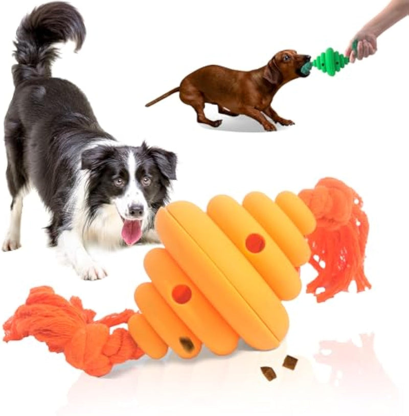 Balle Corde Nœud Chien — Jouet Distributeur Nourriture Mastication Grande Race