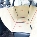 Tapis Voiture Grande Race — Housse Siège Arrière Imperméable Sécurité Chien 5