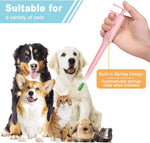 Pistolet Distributeur Médicaments Chien Chat — Piller Gun Embout Doux Traitement 6