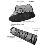Tunnel Chat Extérieur Pliable — Jeu Exploration Outdoor Résistant 4