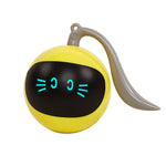 Balle Électrique Interactive Chat — Jouet Automatique Rotatif Stimulation 5