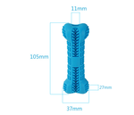 Jouet Brosse à Dents Silicone Os Chien — Nettoyage Dentaire Ludique & Naturel 6