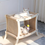Nid Chat Double Couche Tapis Été — Griffoir Sisal Confort Fraîcheur 1