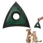 Brosse Électrostatique Triangulaire — Racloir Poils Chien Chat Tapis Moquette 6