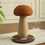 Griffoir Champignon Sisal Chat — Colonne Escalade Anti-Effilochage Premium 8