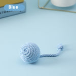 Balle Sisal Griffoir Chat — Jouet Naturel Meulage Griffes Résistant 8
