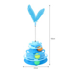 Jouet Tourniquet Balle Chat — Auto-Divertissement Rotatif Stimulation 2