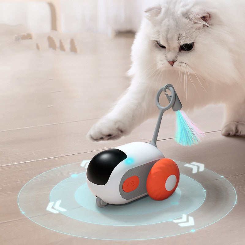 Voiture Télécommandée Gravité Chien Chat — Jouet Interactif RC Stimulation