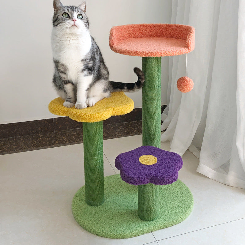 Tour à Chat Griffoir Résistant — Arbre Escalade Multi-Niveaux Premium