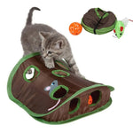 Jeu Interactif Chat 9 Trous — Tunnel Cache-Cache Chasse Souris Intelligence 1