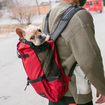 Sac à Dos Transport Chien — Portable Double Bretelle Voyage Outdoor 5