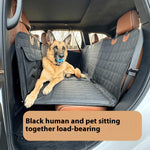 Coussin Siège Arrière Voiture Chien — Plaque Support Large Confort Voyage 8