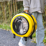 Sac Trolley Transparent Renforcé PC Chat Chien — Portable Voyage Premium 2