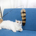 Baguette Taquine Interactive Chat — Canne Attrape Jouet Amoureux des Chats 5