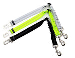 Ceinture de Sécurité Chien Élastique Réfléchissante — Harnais Réglable Voiture 3