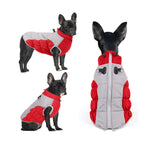 Manteau Réversible Chien Hiver — Veste Matelassée Waterproof Coupe-Vent Chaud 4