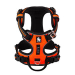 Harnais Anti-Traction Chien Réfléchissant Nylon Réglable Confort 23