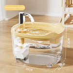 Fontaine Eau Chat Automatique Filtrée Silencieuse — Anti-Sécheresse 9