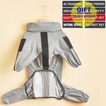 Combinaison Imperméable Chien Réfléchissante — Vêtement Pluie Soleil Toutes Tailles 7