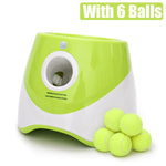 Lance-Balle Automatique Chien Rechargeable — Jouet Interactif Tennis 8