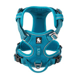 Harnais Anti-Traction Chien Réfléchissant Nylon Réglable Confort 15