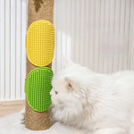Cat Corner Brush Silicone Wall Corner Adjustable Scratching Rubbing Brush kitten Grooming Self Cleaning for Dogs Kittens Puppies 1