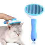 Brosse Démêloir Auto-Nettoyant Chien Chat — Toilettage Poils Longs Courts 2