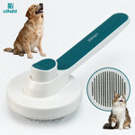 Brosse Auto-Nettoyante Rétractable Chien Chat — Démêlage Poils Courts et Longs 1