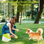 Lance-Balle Automatique Chien Rechargeable — Jouet Interactif Tennis 6