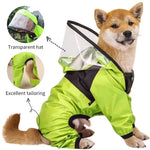 Imperméable Chien Combinaison Waterproof — Veste Pluie Style The Dog Face 3