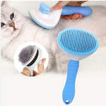 Brosse Démêloir Auto-Nettoyant Chien Chat — Toilettage Poils Longs Courts 5