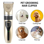 Tondeuse Électrique Silencieuse Chien Chat Lapin — Kit Toilettage Complet 6