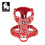 Harnais Anti-Traction Chien Réfléchissant Nylon Réglable Confort 18
