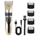 Tondeuse Électrique Silencieuse Chien Chat Lapin — Kit Toilettage Complet 7