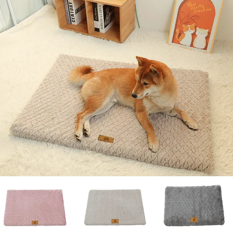 Lit Orthopédique Chien Mousse Mémoire Forme Housse Lavable Imperméable