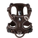 Harnais Anti-Traction Chien Réfléchissant Nylon Réglable Confort 16