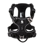 Harnais Anti-Traction Chien Réfléchissant Nylon Réglable Confort 20