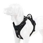 Harnais Anti-Traction Chien Réfléchissant Nylon Réglable Confort 2